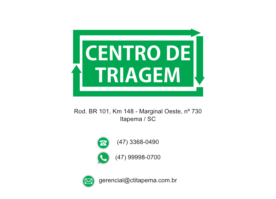 Centro de Triagem Itapema / SC